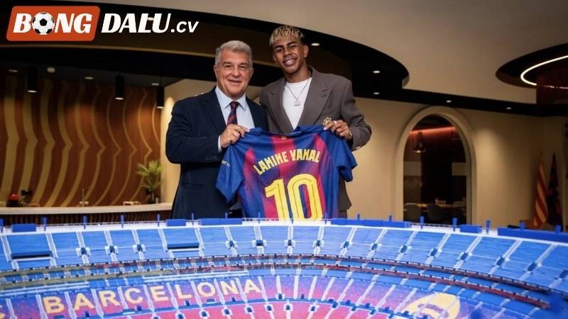 Giá trị của Lamine Yamal trên thị trường chuyển nhượng
