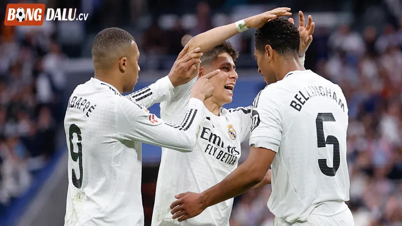 Phong độ gần đây của Real Madrid vs Real Sociedad