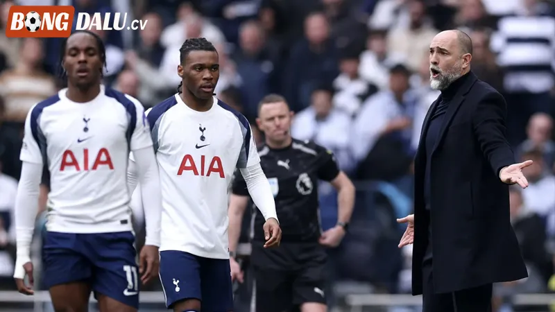 Nguy cơ xuống hạng đang cận kề với Tottenham